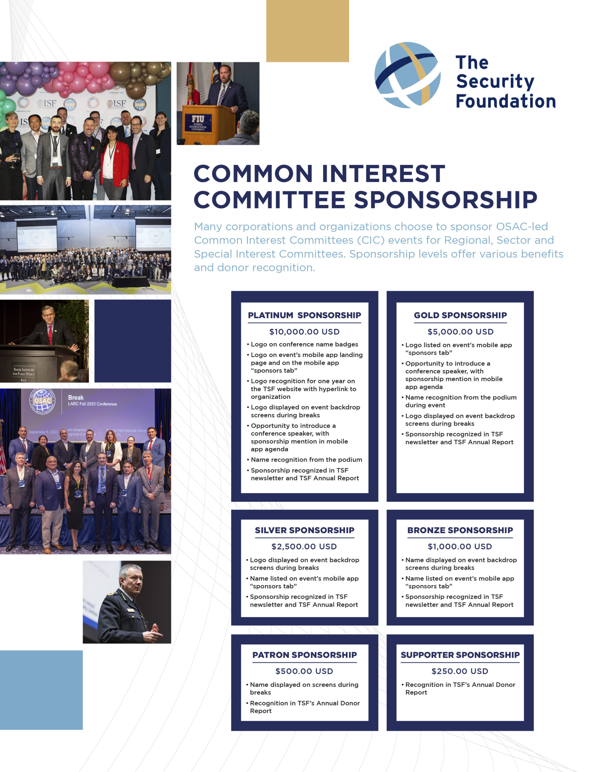 flyer for Common Interest committee